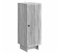 Sideboard Grey Sonoma 33x34.5x90cm Engineered Wood Vintage Storage Cabinet Slim