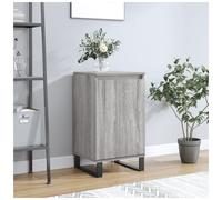 Sideboard Grey Sonoma 40x35x70cm Engineered Wood 1 Door Minimalist Storage Unit