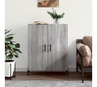 Sideboard Grey Sonoma 69.5x34x90 cm Engineered Wood Berkfield Home Grey One Size