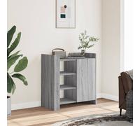 Sideboard Grey Sonoma 73.5x35x75 cm Engineered Wood Berkfield Home Grey One Size