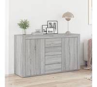Sideboard Grey sonoma Engineered wood 120 x 36 x 69 cm Berkfield Home Grey One Size