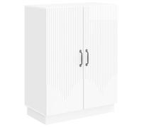 vidaXL Sideboard High Gloss White 66 x 34.5 x 87 cm Engineered Wood