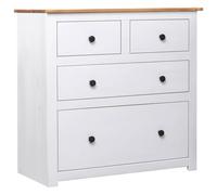 Sideboard Highboard Storage Side Cabinet Cupboard Pinewood Panama Range vidaXL