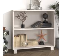 (white) vidaXL Sideboard Solid Wood Pine Side Console Storage Cabinet Multi Colours