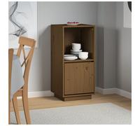 vidaXL Sideboard Honey Brown 38x35x80 cm Solid Wood Pine