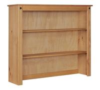 Sideboard Hutch Top Large Buffet Dresser Solid Mexican Wood Pine Shelves