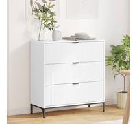 Sideboard Kitchen Storage Cabinet Home Cupboard with 3 Drawers Unit
