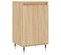 (sonoma oak, 1 pcs) vidaXL Sideboard Storage Cabinet Cupboard Side Cabinet White Engineered Wood