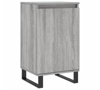 (grey sonoma, 1 pcs) vidaXL Sideboard Storage Side Cabinet Cupboards 2 pcs White Engineered Wood