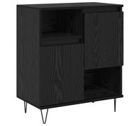 vidaXL Sideboard Black Oak 60 x 35 x 70 cm