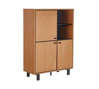 Beliani Cabinet PARAMOUNT Brown, Brown