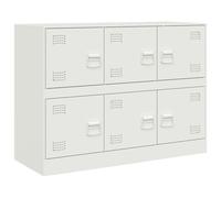 Sideboard Living Room Storage Cupboard Side Cabinet Highboard Steel vidaXL