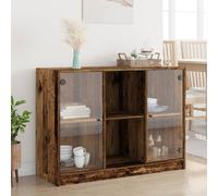 vidaXL Sideboard Old Wood 102x37x75.5 cm Engineered Wood, Brown