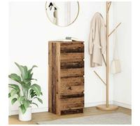vidaXL Sideboard Old Wood 37.5x35x99 cm Engineered Wood, Brown