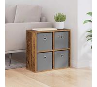 Sideboard Old Wood 49.5x22x47 cm Engineered Wood 4-Drawer Modern Storage Unit.