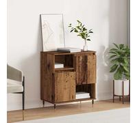 Sideboard Old wood 60 x 35 x 70 cm Engineered Wood 2-Door Modern Storage Compact