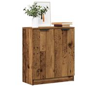 Sideboard Old Wood 60x30x70 cm Engineered Wood Compact Hallway Cabinet Shelf Set