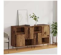 Sideboard Old Wood 60x35x70 cm Engineered Wood 2 Doors Ample Indoor Storage Slim