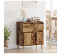 vidaXL Sideboard with Drawer Old Wood 60 x 35 x 70 cm Engineered Wood