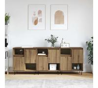 vidaXL Sideboard 3 pcs Artisan Oak 60 x 35 x 70 cm