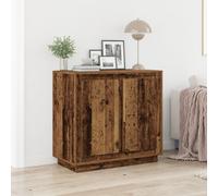 Sideboard Old Wood 80x34x75 cm Engineered Wood Berkfield Home Brown One Size