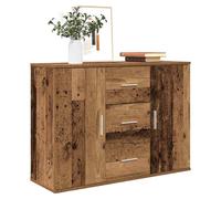 Sideboard Old Wood 90x29.5x65cm Engineered Wood Minimalist Storage Cabinet Aged