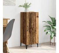 Sideboard Old Wood Engineered Wood 34.5x34x90cm Rustic Storage Cabinet 1Door XL
