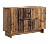 Sideboard Old Wood Engineered Wood 89x34.5x60cm 2 Drawers 2 Doors Storage Modern