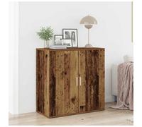 vidaXL Sideboard Old Wood 79 x 38 x 80 cm Engineered Wood, Brown