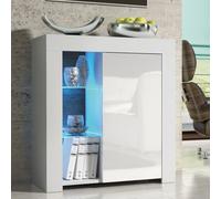 Sideboard Serene 83Cm - White With Gloss Doors