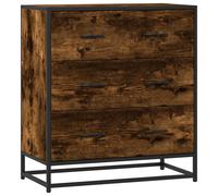 Sideboard Side Cabinet Cupboard Highboard Engineered Wood and Metal vidaXL