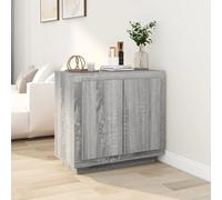 Vidaxl Sideboard Grey Sonoma 80X40X75 Cm Engineered Wood