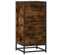 Sideboard Side Cabinet Highboard Cupboard Engineered Wood and Metal vidaXL