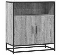 vidaXL Sideboard Grey Sonoma 68x35x76 cm Engineered Wood storage cabinet