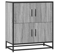 vidaXL Sideboard Grey Sonoma 68x35x76 cm Engineered Wood, Grey