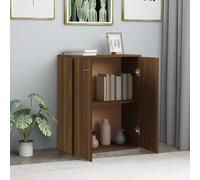 Vidaxl Sideboard Brown Oak 60X30X75 Cm Engineered Wood, Brown