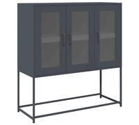 Sideboard Side Cabinet Storage Cupboard Highboard Cold-rolled Steel vidaXL