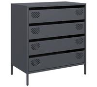 Sideboard Side Cabinet Storage Cupboard Highboard Cold-rolled Steel vidaXL