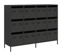 Sideboard Side Cabinet Storage Cupboard Highboard Cold-rolled Steel vidaXL
