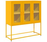 Sideboard Side Cabinet Storage Cupboard Highboard Cold-rolled Steel vidaXL