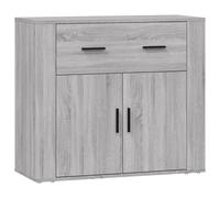 Sideboard Side Cabinet Storage Cupboard Home Organiser Engineered Wood vidaXL