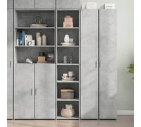 Sideboard Sideboard Engineered Wood smoked oak sonoma oak concrete grey white 30
