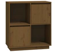 (honey brown) vidaXL Solid Wood Pine Sideboard Side Cabinet Home Organiser Multi Colours