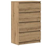 Vidaxl Sideboard Artisan Oak 60X35X98.5 Cm Engineered Wood