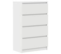 Vidaxl Sideboard White 60X35X98.5 Cm Engineered Wood