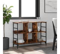 Sideboard Smoked Oak 102x32x73.5 cm Engineered Wood Berkfield Home Brown One Size