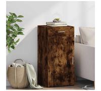 Sideboard Smoked Oak 45x42.5x93cm Engineered Wood 1 Drawer 1 Door Storage for TV