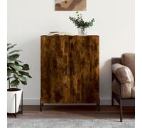 Sideboard Smoked Oak 69.5x34x90 cm Engineered Wood Berkfield Home Brown One Size