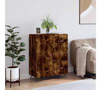 Sideboard Smoked Oak 69.5x34x90 cm Engineered Wood Berkfield Home Brown One Size
