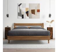 Sideboard Smoked Oak Engineered Wood 30x30x70 cm Modern 1-Door 1-Drawer Compact